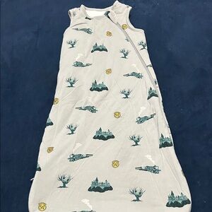 Kyte BABY White and Green Kids One Piece